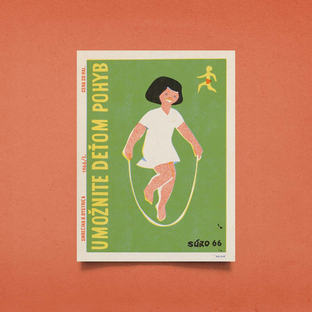 Allow children to move - Poster 30x40 cm