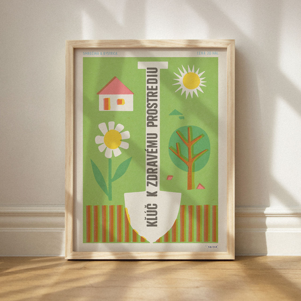 The key to a healthy environment - Poster 30x40 cm