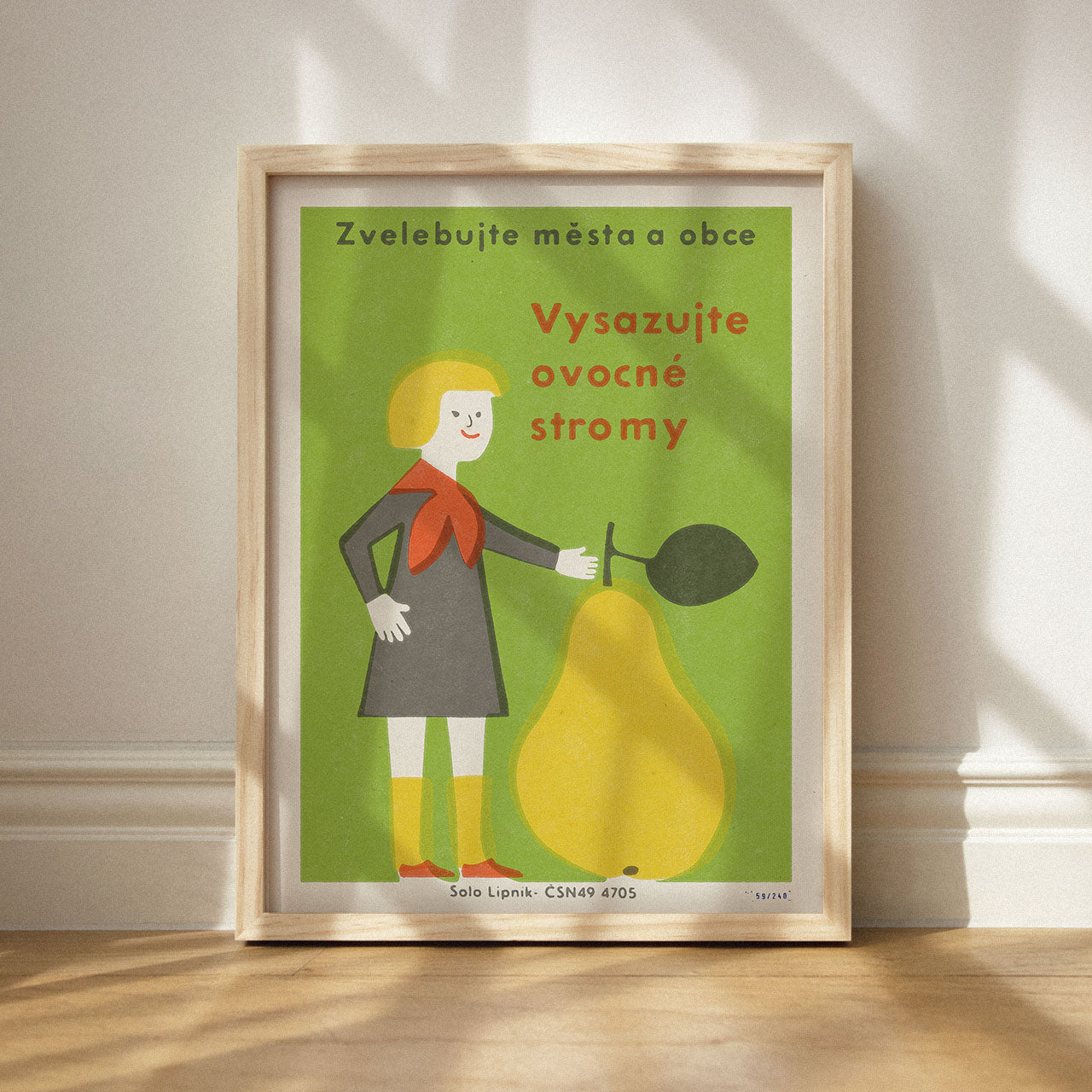 Plant fruit trees - Poster 30x40 cm