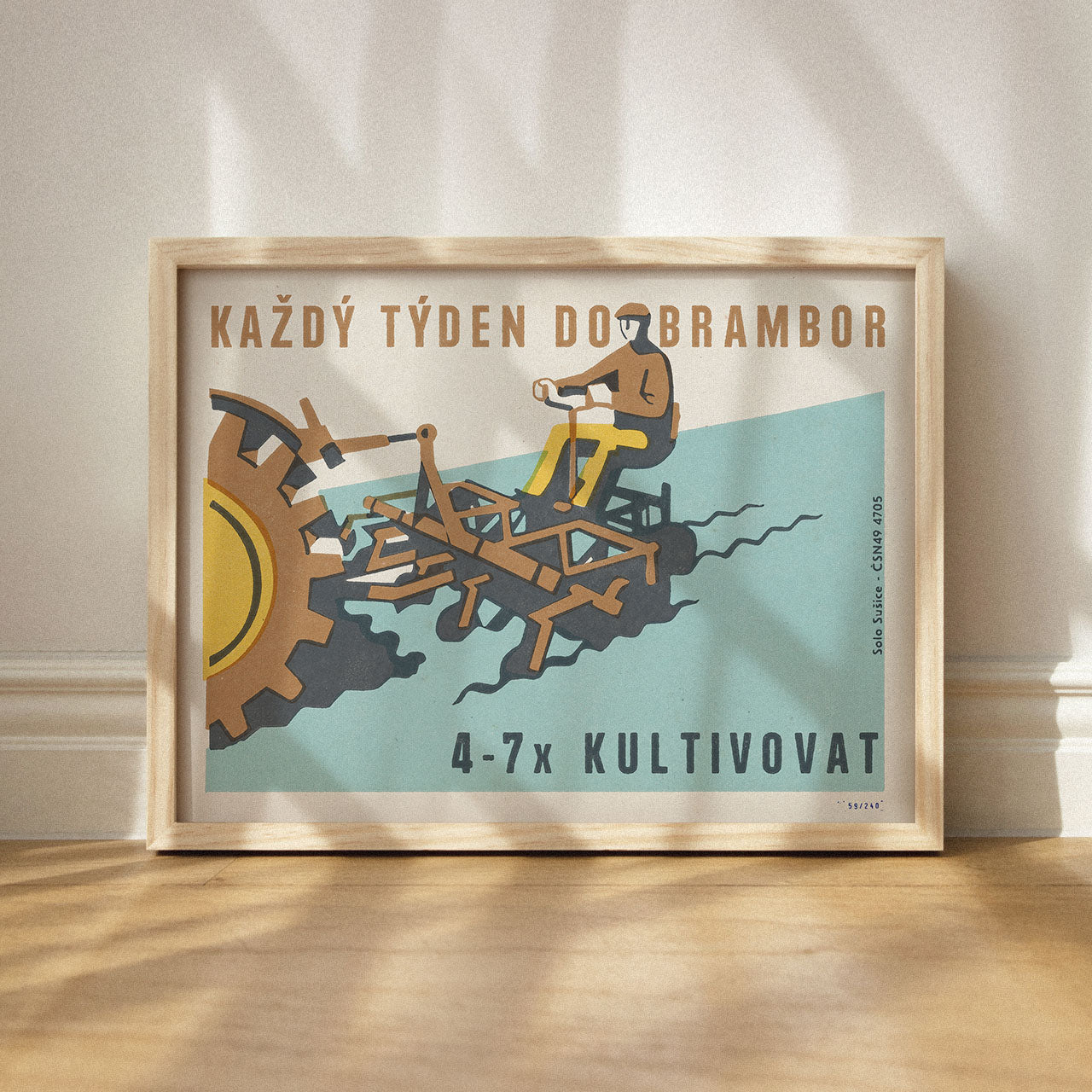 Každý týden do brambor  - Plakát 40x30 cm