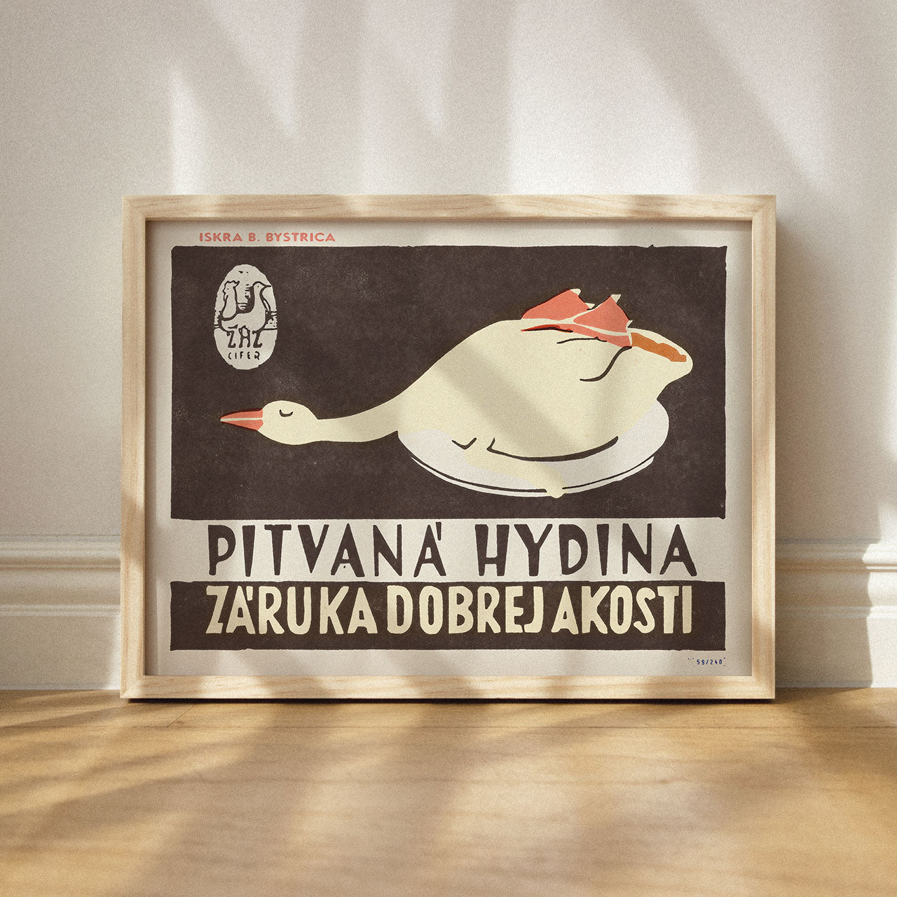 Pitvaná hydina  - Plakát 40x30 cm