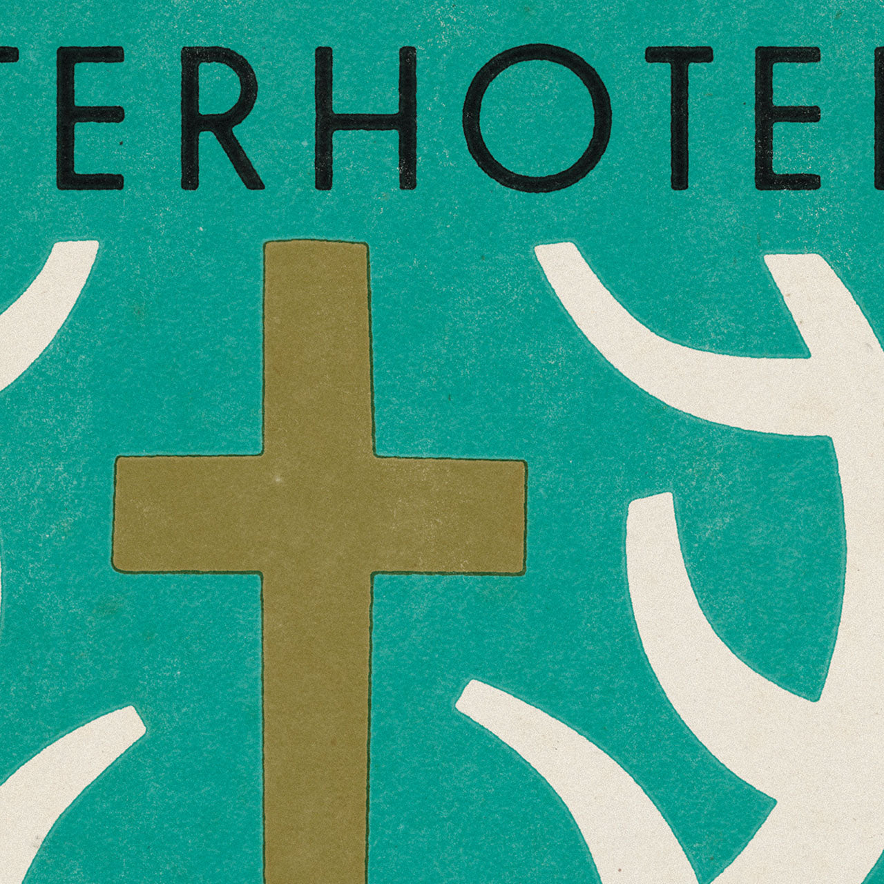 Interhotel Hubertus - Plakát 30x40 cm