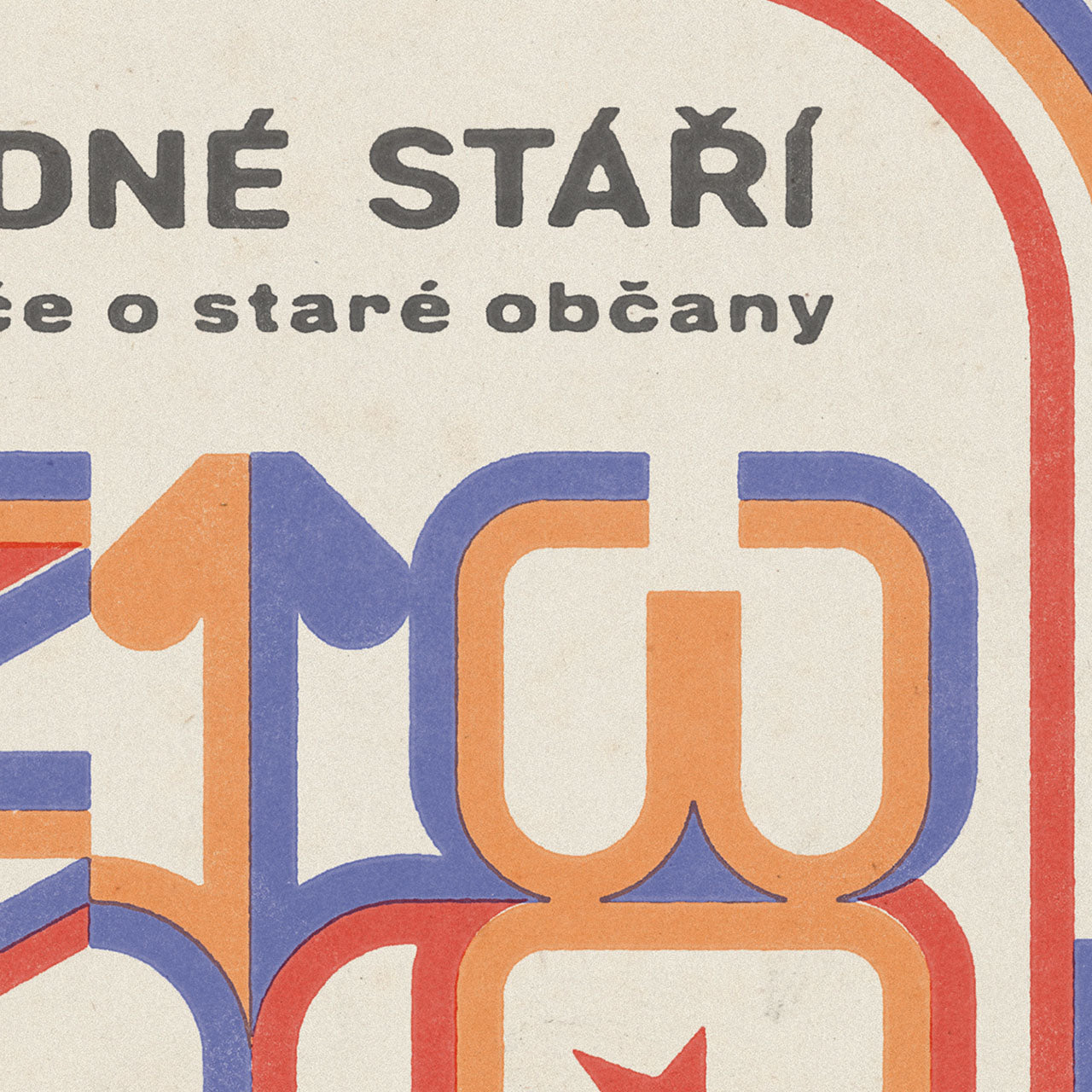 Klidné stáří - Plakát 40x30 cm