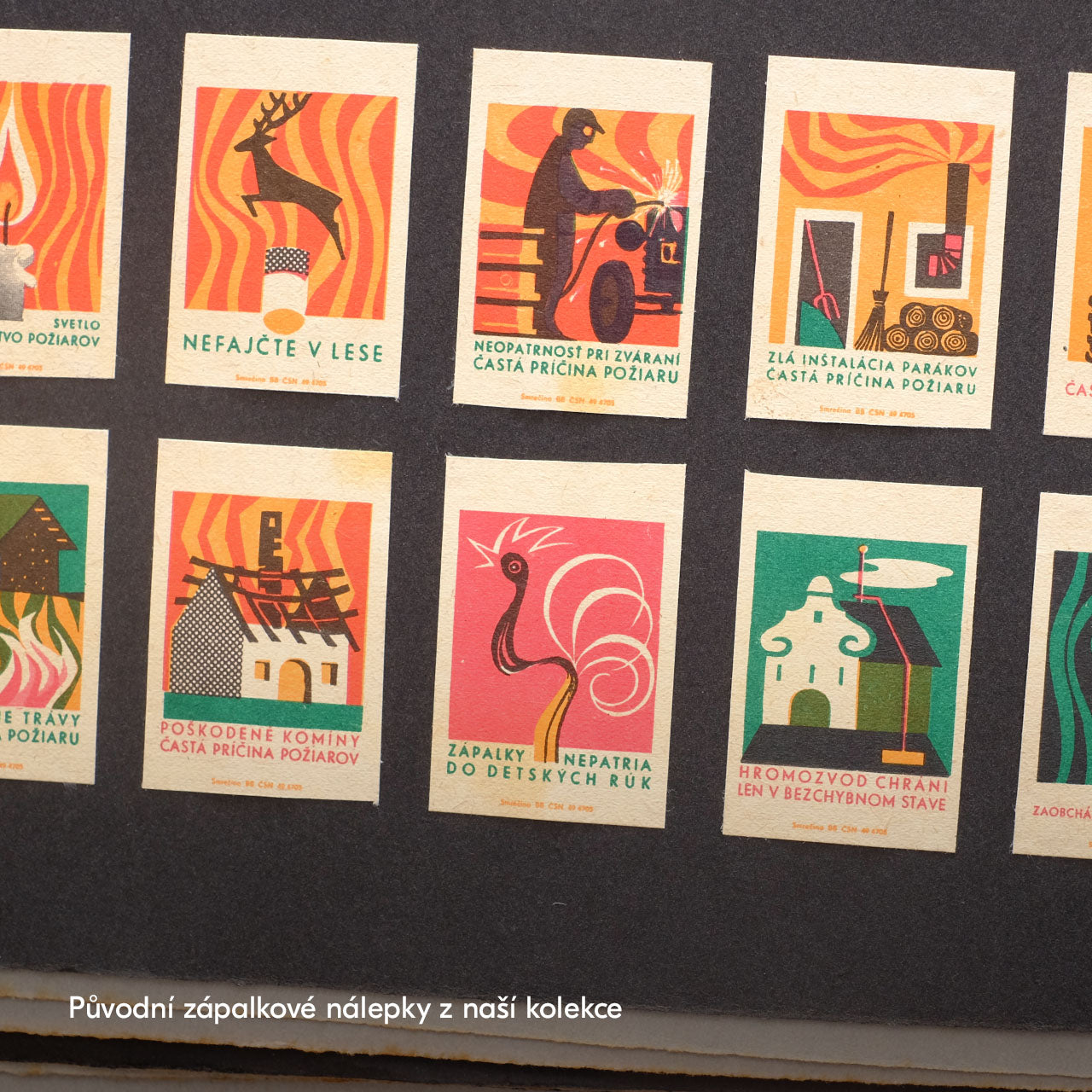 Do not smoke in the forest - Poster 30x40 cm