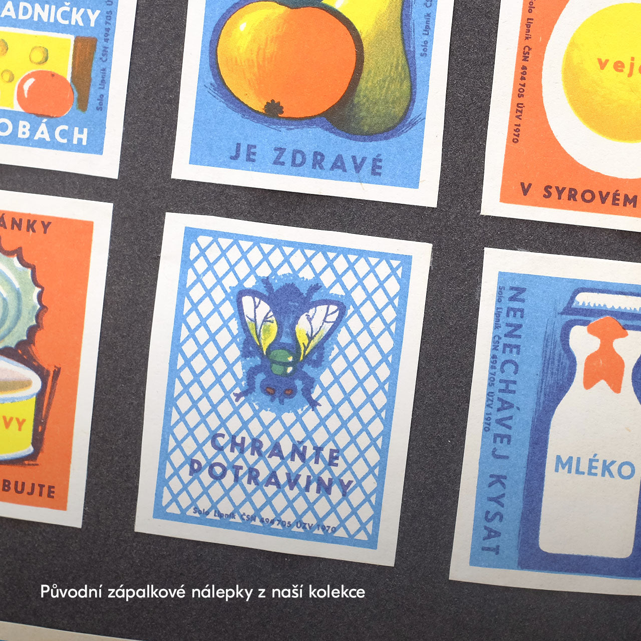 Chraňte potraviny - Plakát 30x40 cm