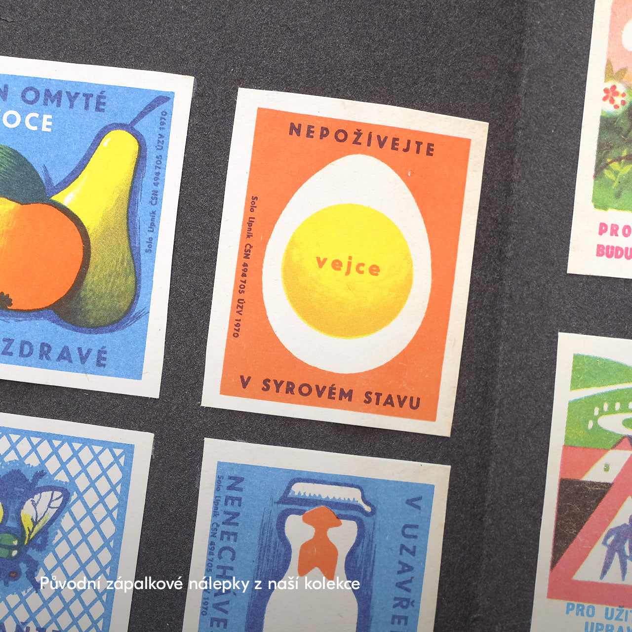 Nepožívejte vejce v syrovém stavu - Plakát 30x40 cm