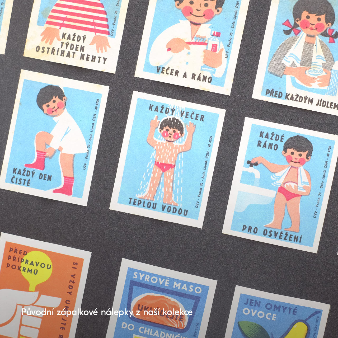 Každý večer teplou vodou - Plakát 30x40 cm