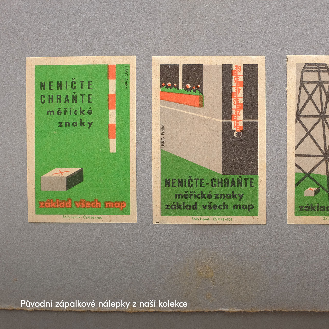 Neničte - chraňte měřické znaky - Plakát 30x40 cm