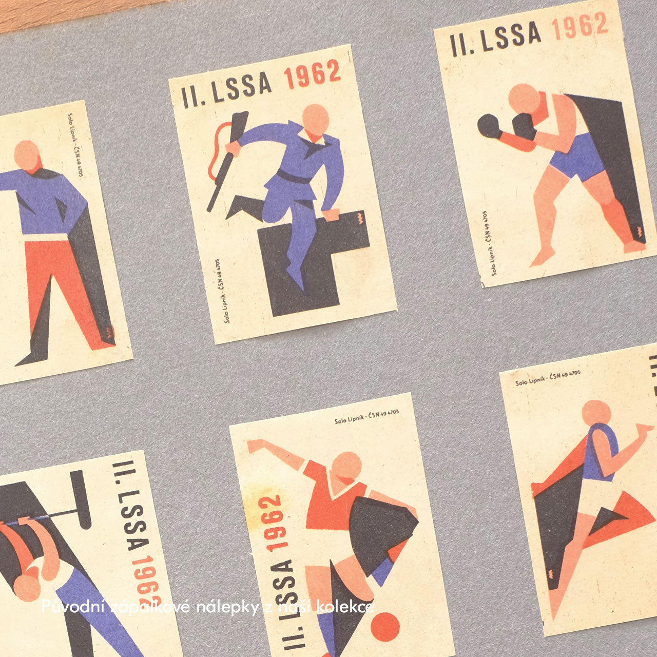 II. LSSA 1962 - Box - Poster 30x40 cm