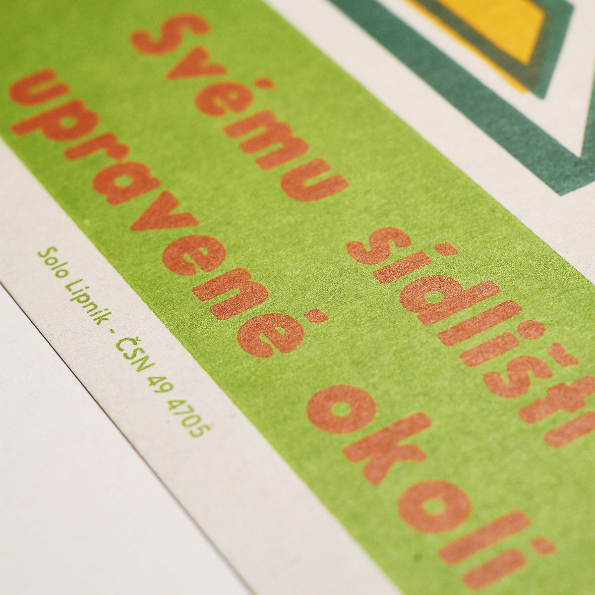 To your housing estate landscaped surroundings - Poster 30x40 cm