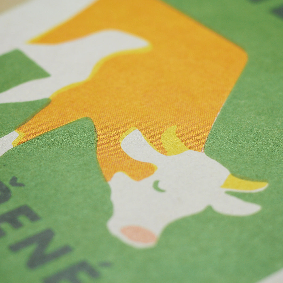 Only boiled milk - Poster 40x30 cm