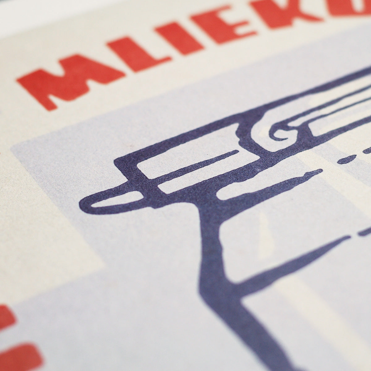 Správne ošetrené mlieko - Plakát 30x40 cm