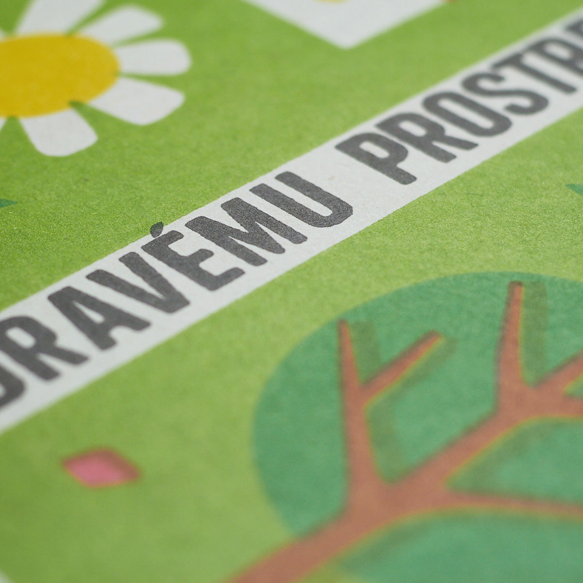 The key to a healthy environment - Poster 30x40 cm