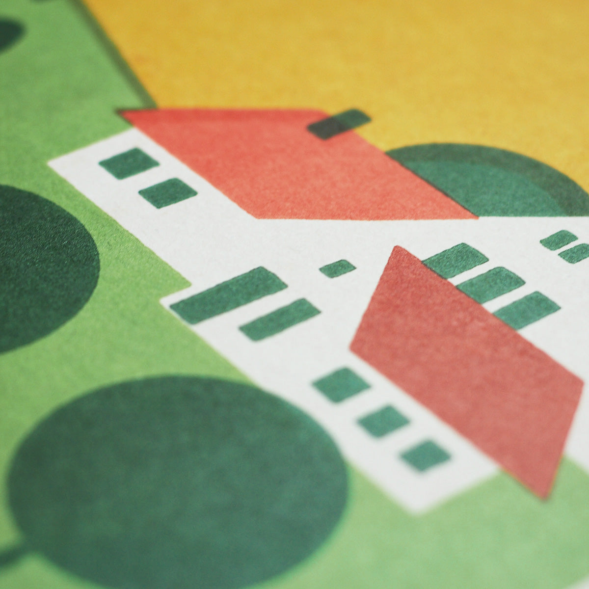 More colors and greenery to our homes - Poster 30x40 cm