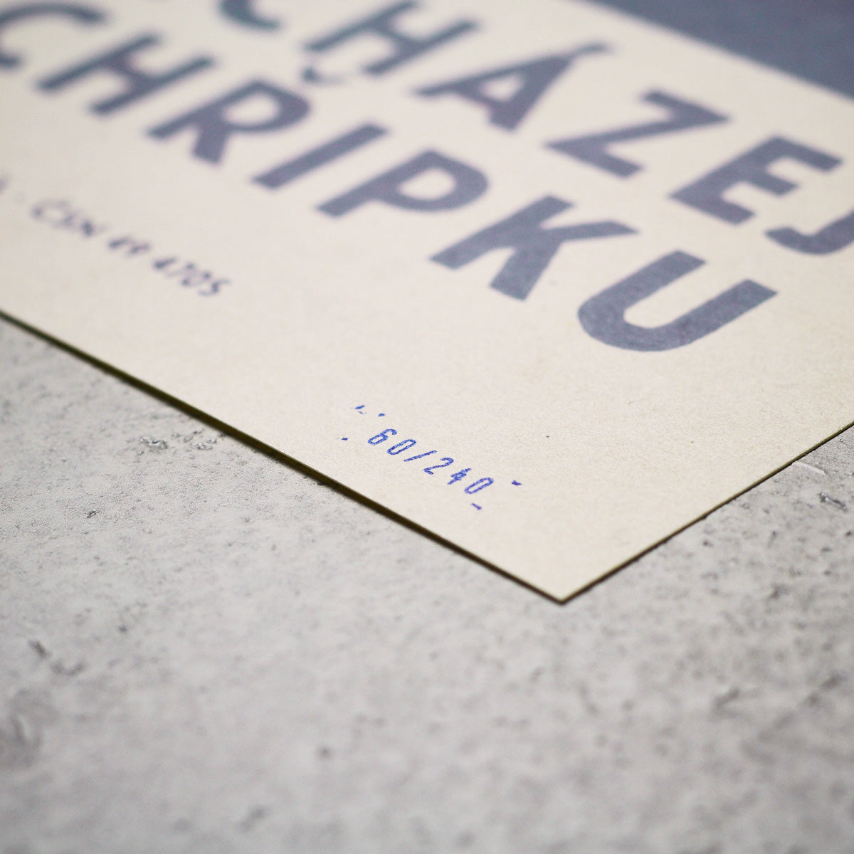 Don't pass the flu - Poster 30x40 cm