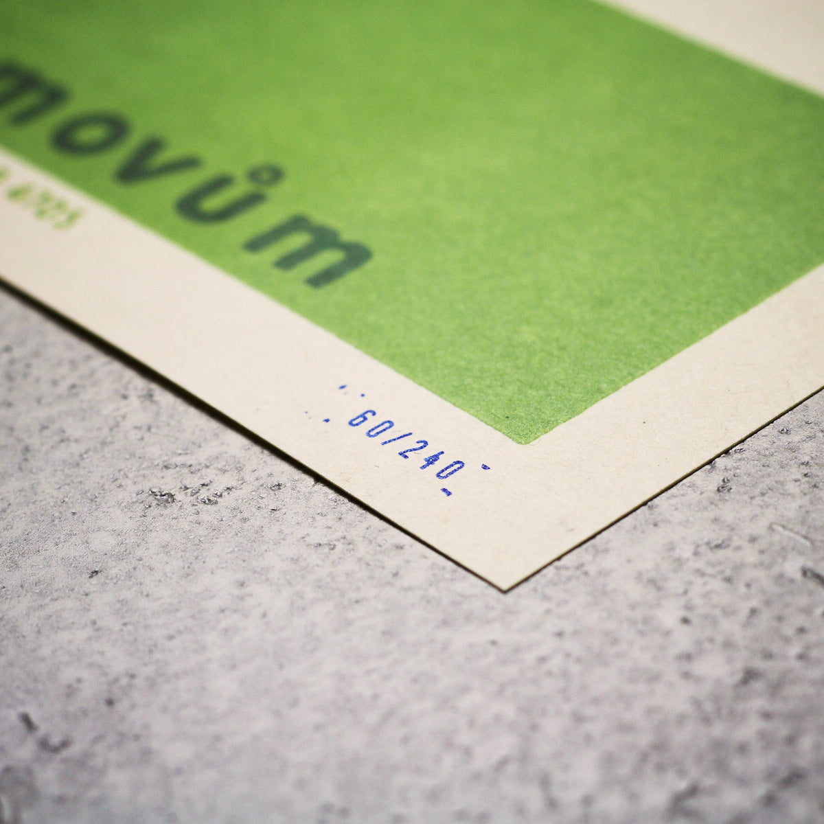 More colors and greenery to our homes - Poster 30x40 cm