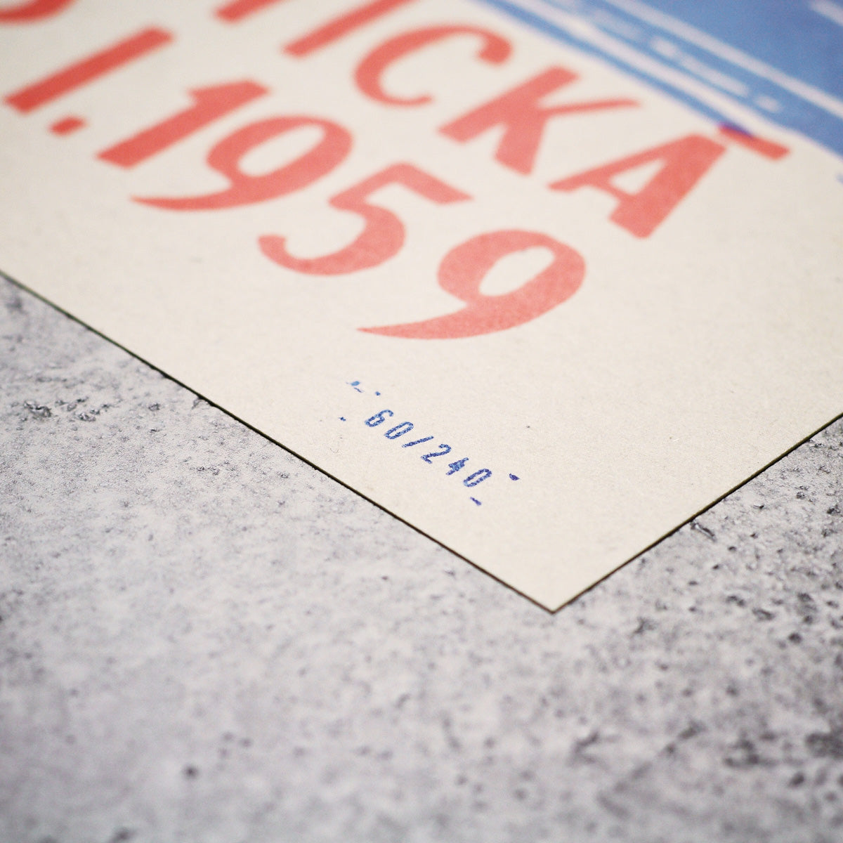 1. Kozmická raketa - Plakát 30x40 cm