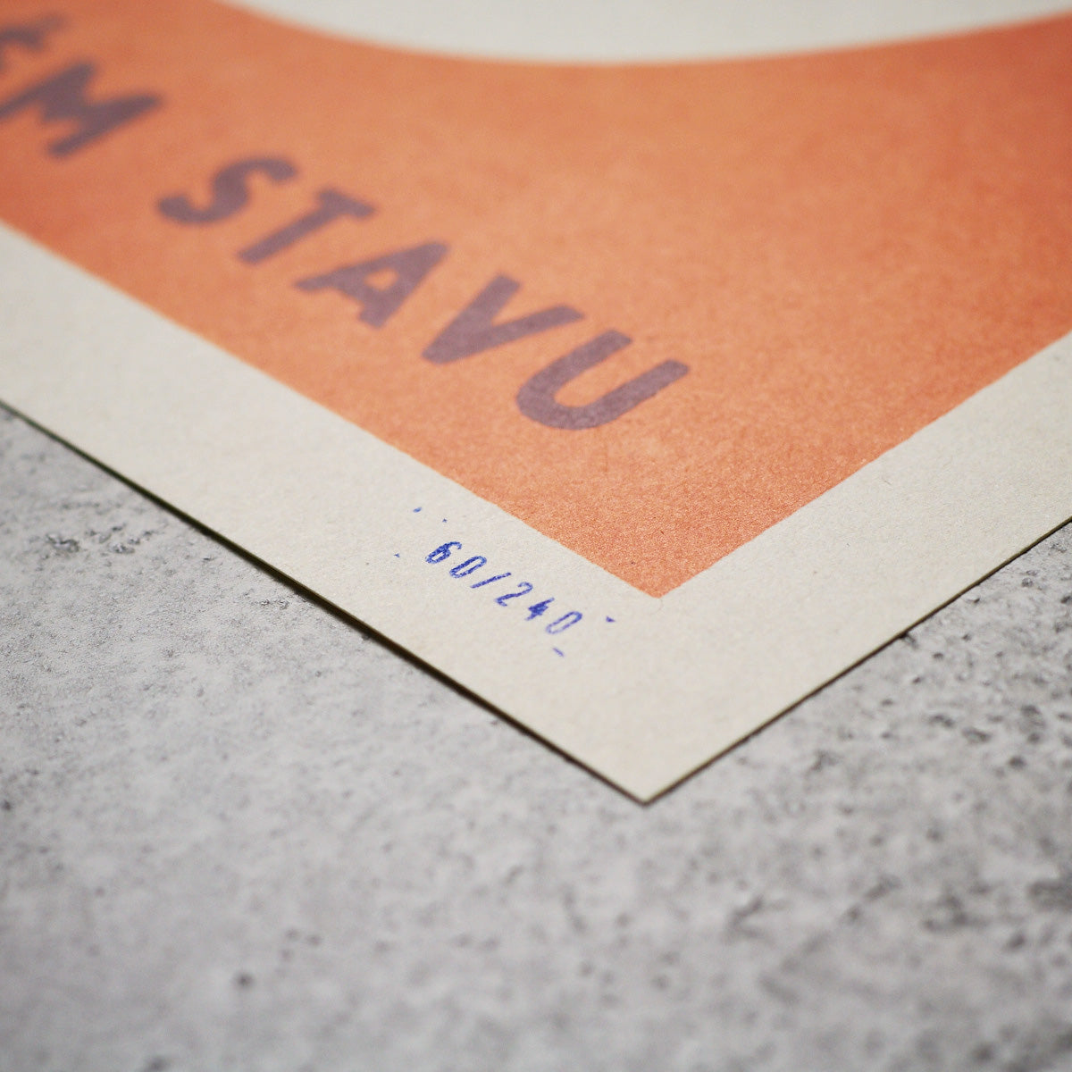 Nepožívejte vejce v syrovém stavu - Plakát 30x40 cm