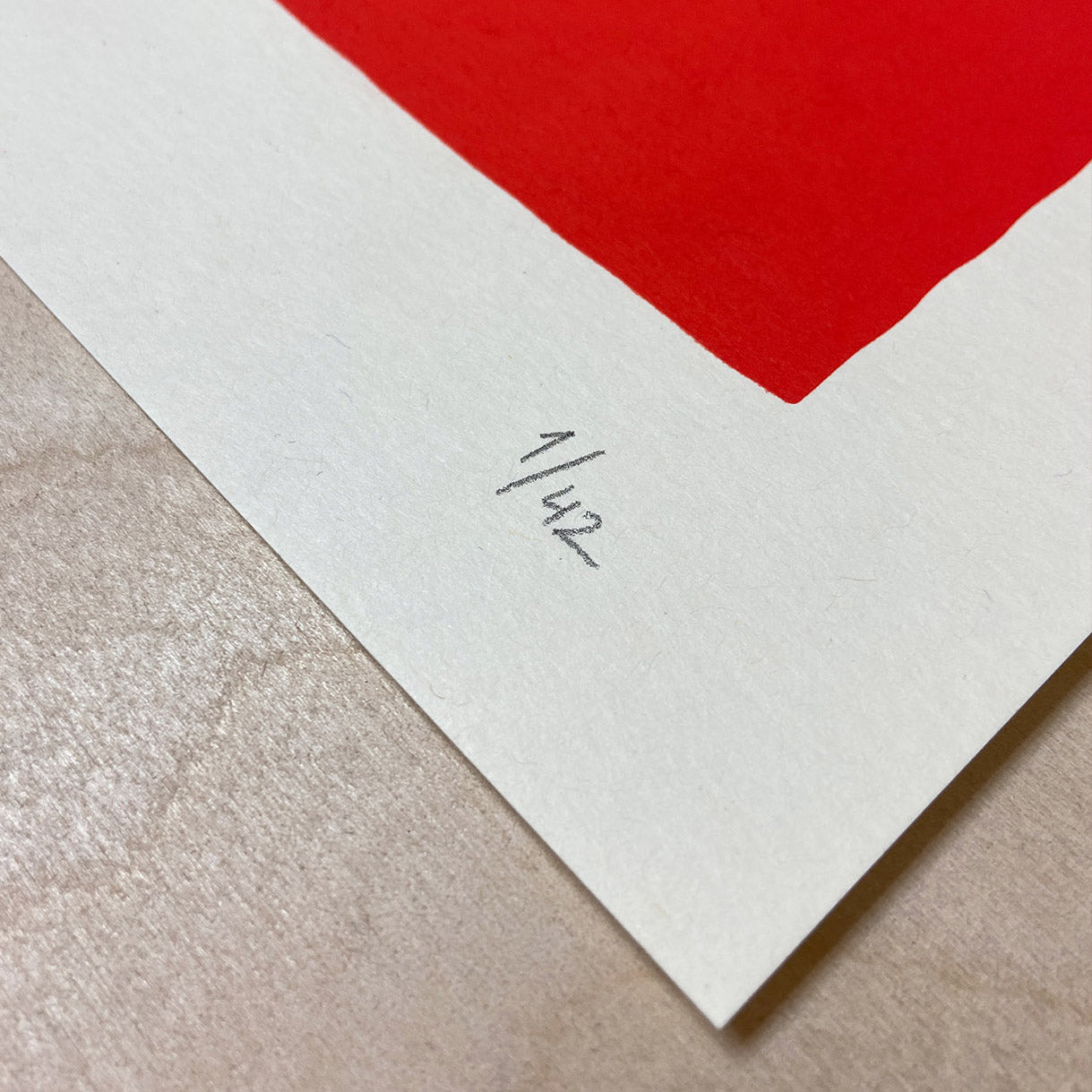 Nedopalek do popelníku - Sítotisk 50x70 cm