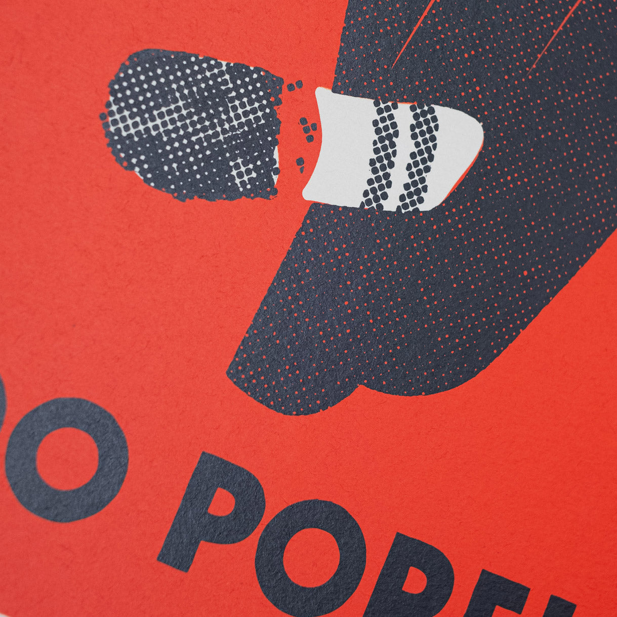 Nedopalek do popelníku - Sítotisk 50x70 cm