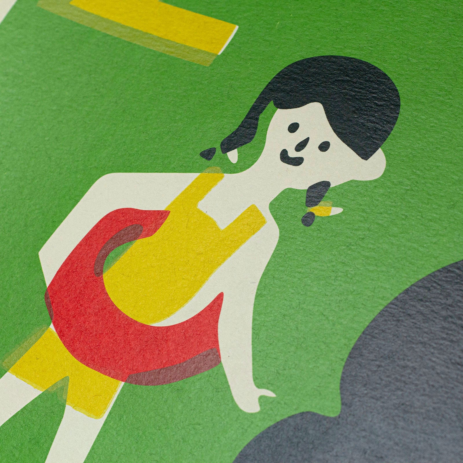 Čisté rybníky pro radost a zdraví  - Sítotisk 50x70 cm