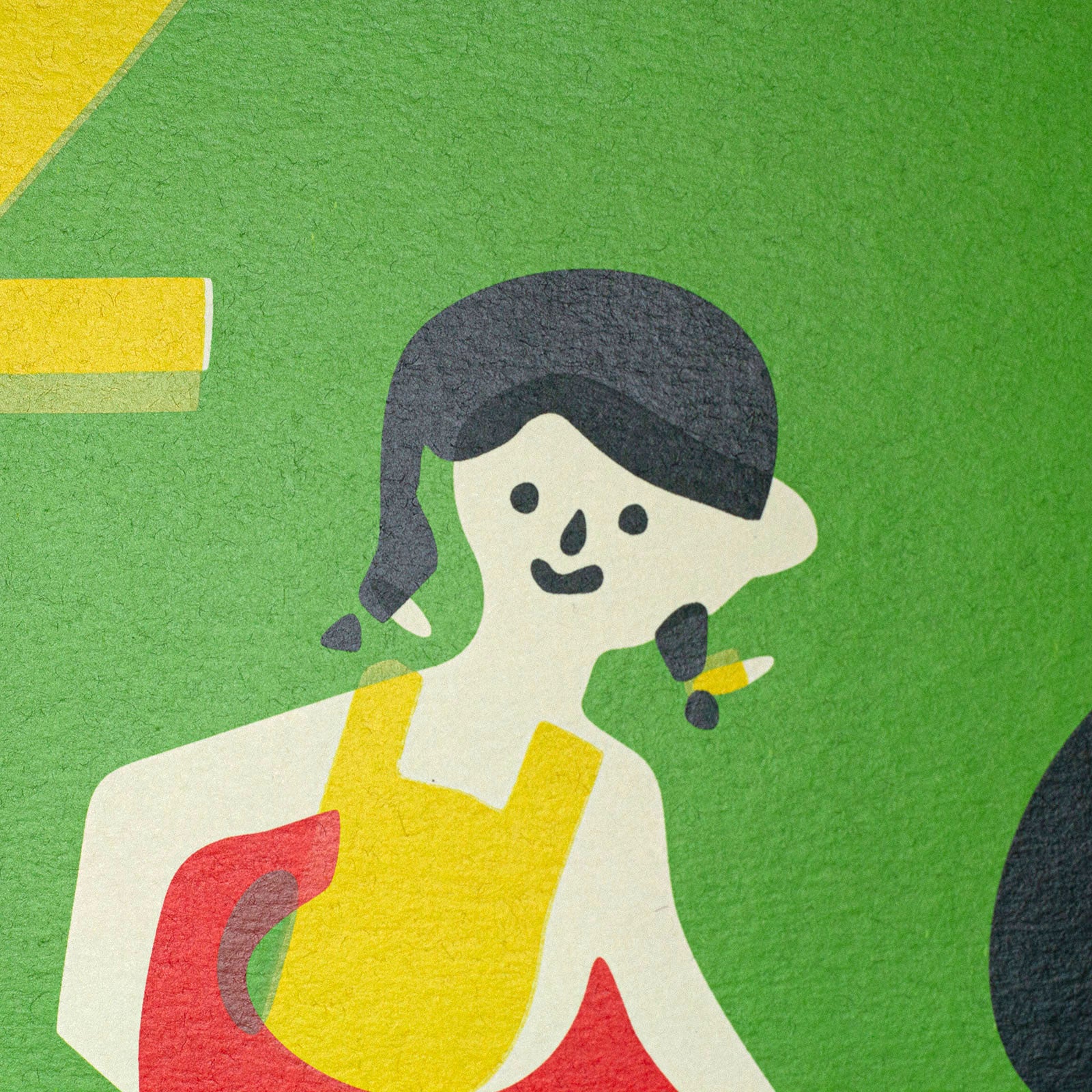 Čisté rybníky pro radost a zdraví  - Sítotisk 50x70 cm