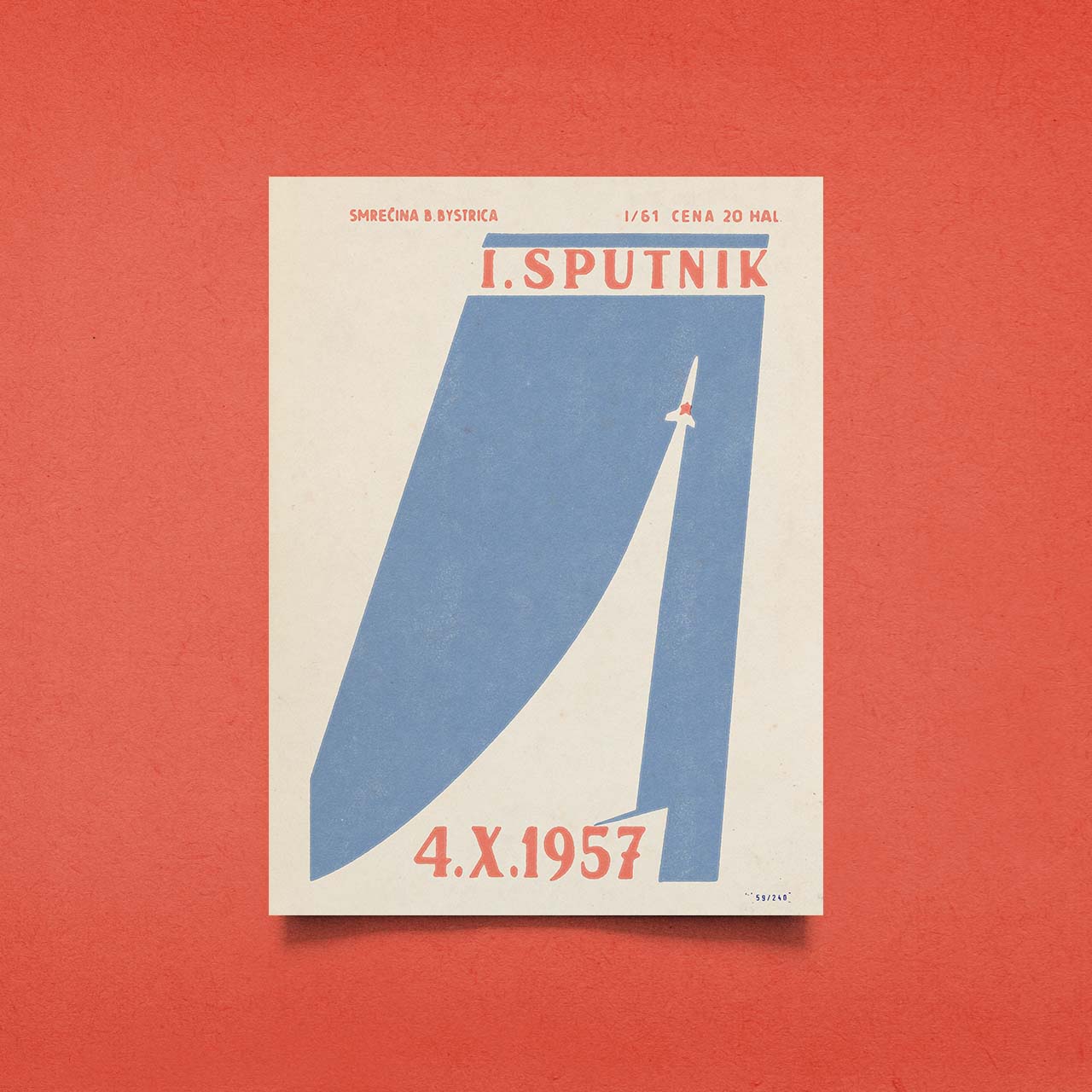 Sputnik - Poster 30x40 cm 