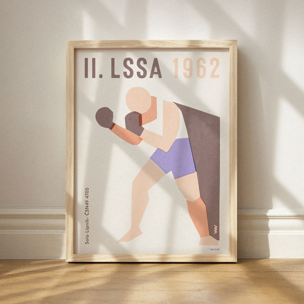 II. LSSA 1962 - Box - Plakát 30x40 cm