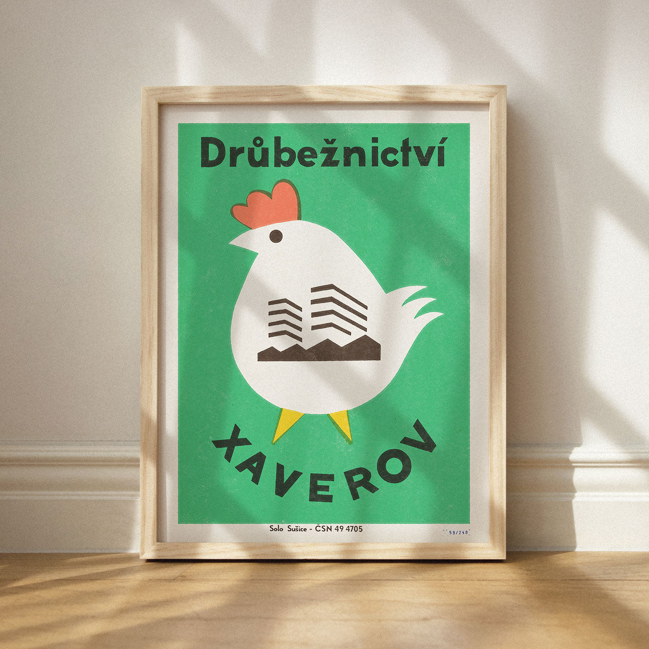 Drůbežnictví Xaverov - Plakát 30x40 cm