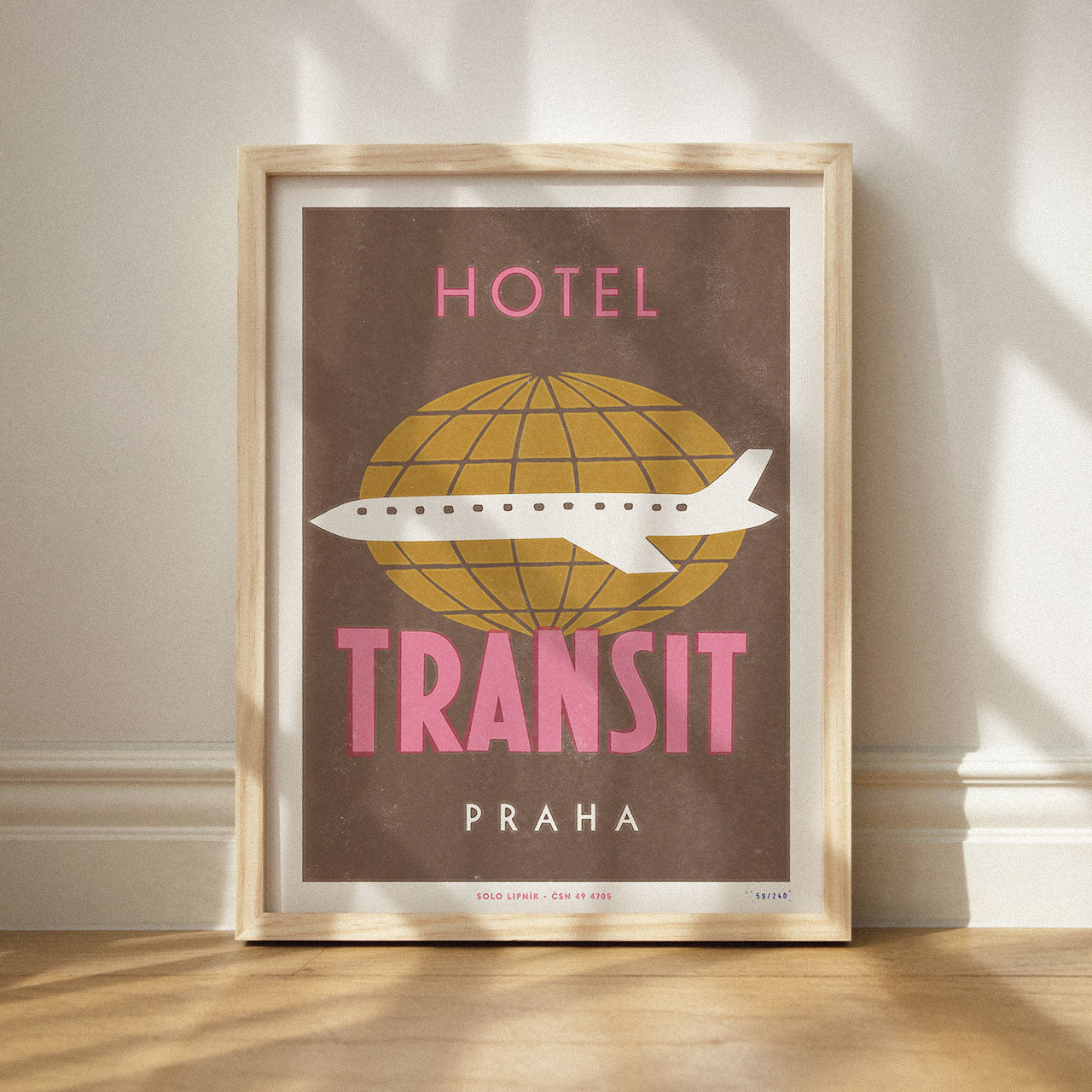 Hotel Transit Praha - Plakát 30x40 cm